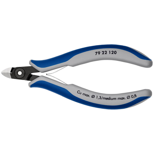 Frese diagonali per elettronica di precisione KNIPEX lunghezza 120 mm forma 2 ( 4000810825 )