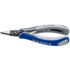 Pinze a becchi piatti di precisione KNIPEX per elettronica Lunghezza totale 135 mm ( 4000810826 )
