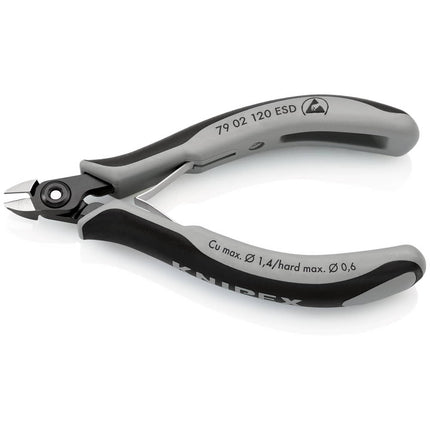 Frese diagonali per elettronica di precisione KNIPEX lunghezza 120 mm forma 0 ( 4000810833 )