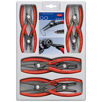 Set di pinze per anelli di sicurezza KNIPEX da 8 pezzi ( 4000794413 )