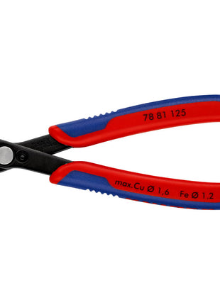 KNIPEX Electronics diagonal cutters Super-Knips(R) length 125 mm shape 8 ( 4000810592 )