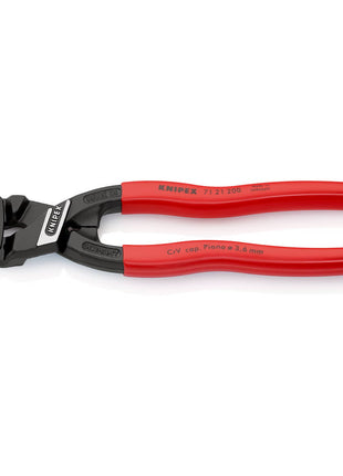 KNIPEX compact bolt cutters CoBolt(R) length 200 mm plastic coating ( 4000810164 )