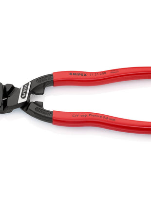 KNIPEX compact bolt cutters CoBolt(R) length 200 mm plastic coating ( 4000810164 )
