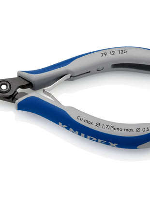 KNIPEX precision electronics diagonal cutters, length 125 mm ( 4000795063 )