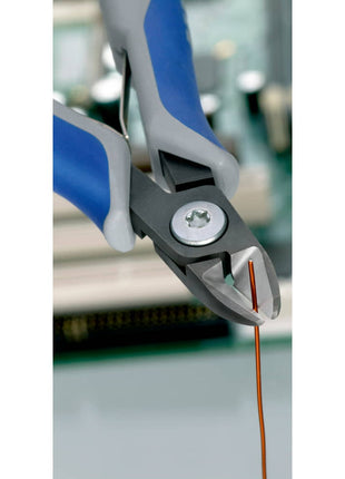 KNIPEX precision electronics diagonal cutters, length 125 mm ( 4000795063 )