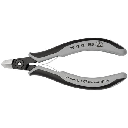 Frese diagonali per elettronica di precisione KNIPEX, lunghezza 125 mm ( 4000795064 )