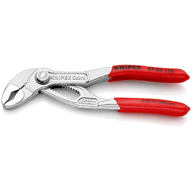 Pinze per pompe dell'acqua KNIPEX Cobra(R) Lunghezza 125 mm Larghezza di serraggio 27 mm ( 4000795113 )