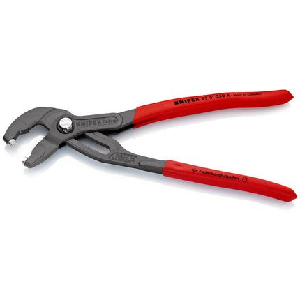 KNIPEX Pince pour colliers de serrage  long. totale 250 mm capacité max. 70 mm ( 4000795286 )