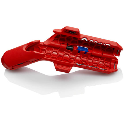 KNIPEX Outil à dénuder universel ErgoStrip® longueur totale 130 mm pour gauchers ( 8000272707 )