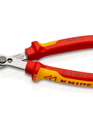 KNIPEX Electronic diagonal cutters Electronic Super-Knips(R) length 125 mm shape 0 ( 4000811090 )