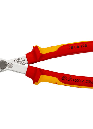 KNIPEX Electronic diagonal cutters Electronic Super-Knips(R) length 125 mm shape 0 ( 4000811090 )