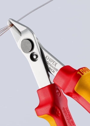 KNIPEX Electronic diagonal cutters Electronic Super-Knips(R) length 125 mm shape 0 ( 4000811090 )