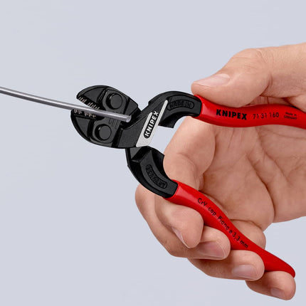 Tagliabulloni compatti KNIPEX CoBolt(R) lunghezza 160 mm rivestimento in plastica ( 4000810091 )