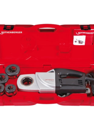 ROTHENBERGER Machine à tarauder SUPERTRONIC® 1250 Set 1/4-1 1/4 po. ( 4000781213 )