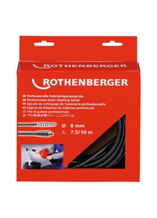 ROTHENBERGER spiral tool ROSPIMATIC length 7.5 m spiral-Ø 8 mm ( 8000739564 )