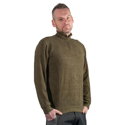 Toolbrothers Quarter-Zip Sweatshirt Casual Fit - AUTUMN COLLECTION Farbe Saffron Orange Größe M