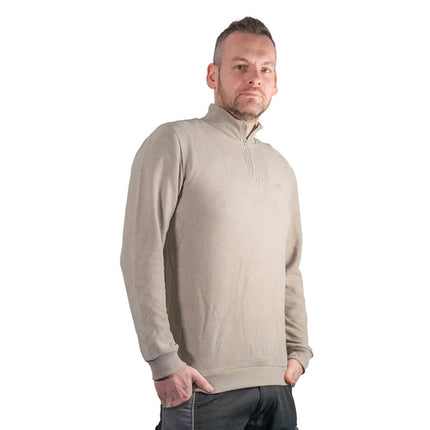 Toolbrothers Quarter-Zip Sweatshirt Casual Fit - AUTUMN COLLECTION Farbe Saffron Orange Größe M