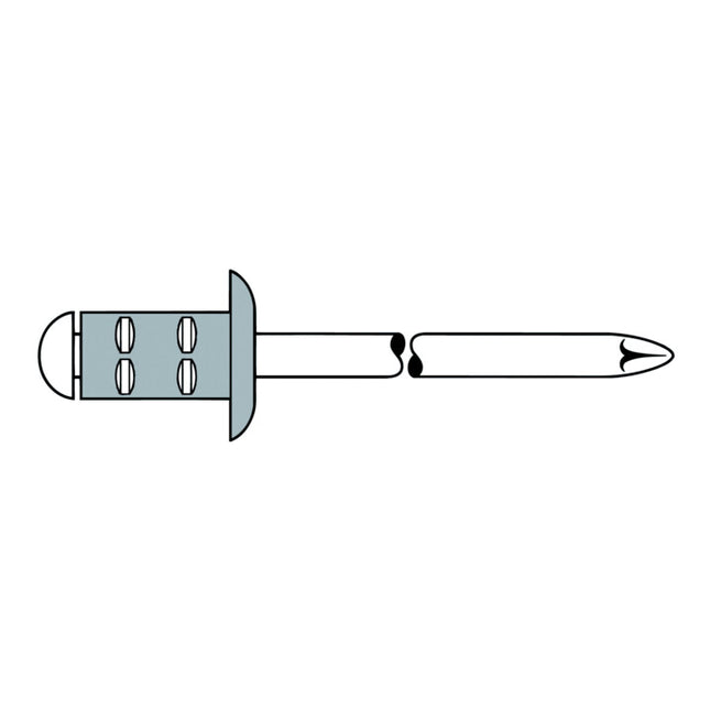 GESIPA Blindniet PolyGrip® Nietschaft d x l 3,2 x 8 mm ( 4000813765 )