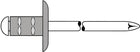 GESIPA Blindniet PolyGrip® Nietschaft d x l 4 x 13 mm K12 ( 4000813593 )