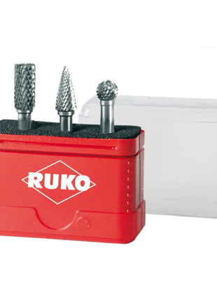 RUKO Burr set shank Ø 6 mm 3 pieces ( 8000421355 )