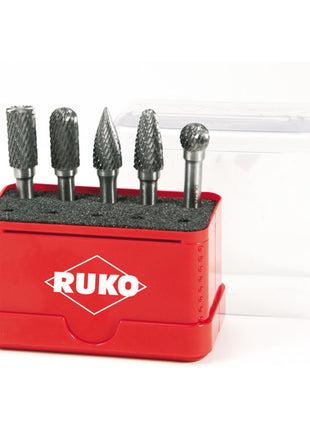 Set di frese RUKO con gambo Ø 6 mm 5 pezzi ( 8000421357 )