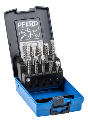 PFERD burr set 81 shank Ø 6 mm 10-piece ( 4142032100 )