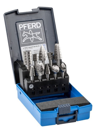 PFERD burr set 82 shank Ø 6 mm 10-piece ( 4142033100 )