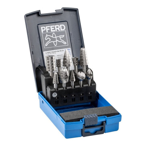 PFERD burr set 82 shank Ø 6 mm 10-piece ( 4142033100 )