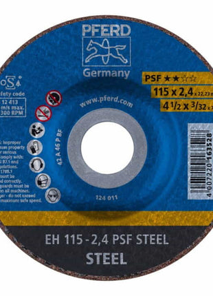 PFERD cutting disc PSF STEEL D125x2.4mm cranked ( 4000841283 )