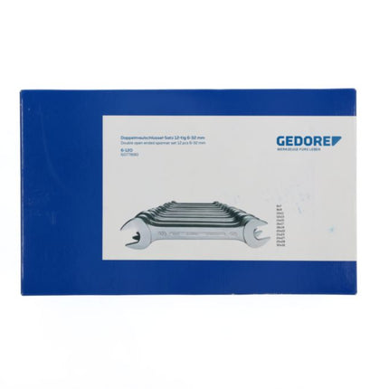 Set di chiavi doppie aperte GEDORE 6-120 12 pezzi SW6-32 mm ( 4000823223 )
