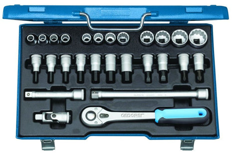GEDORE socket spanner set D 19 IMU-10 27-piece 1/2 ″ ( 4000821568 )