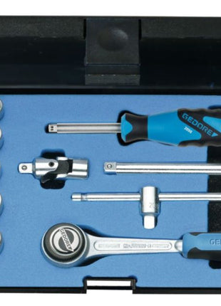 GEDORE socket spanner set 20 EMU-3 16-piece 1/4 ″ ( 4000820540 )