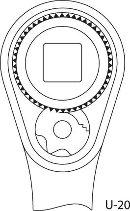 GEDORE Jeu de clés à douille 20 ITU-3 36 pièces 1/4 po. ( 4000820543 )