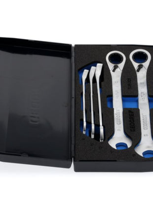 GEDORE ratchet spanner set 7 UR-005 5-piece spanner widths 8-19 mm ( 4000880491 )