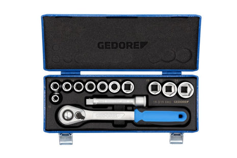 GEDORE socket spanner set 19 SME-20 13-piece 1/2 ″ ( 4000880496 )