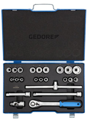 GEDORE socket spanner set D19 EMU-20 23-piece 1/2 ″ ( 4000880523 )