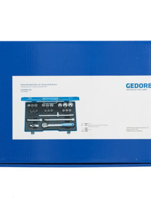 GEDORE socket spanner set D19 EMU-20 23-piece 1/2 ″ ( 4000880523 )