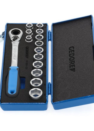Set di chiavi a bussola GEDORE 19 SKU-20 14 pezzi 1/2 ″ ( 4000880518 )
