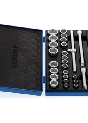 GEDORE socket spanner set 19 VMU-10 28-piece 1/2 ″ ( 4000880520 )