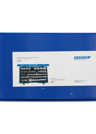 GEDORE socket spanner set 19 VMU-10 28-piece 1/2 ″ ( 4000880520 )
