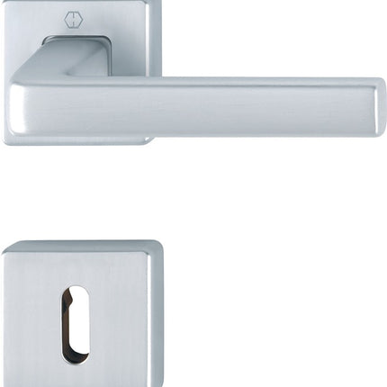 HOPPE set di rose Dublin 1124 / 843KV/843KVS Alluminio F1 ( 3000203135 )