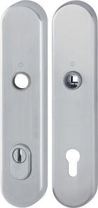 HOPPE long plate pair E3332ZA/3310 matt F69 ( 3000209804 )