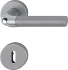 HOPPE Garniture à rosette Brême 1505/42KV/42KVS aluminium F49/F9-2 ( 3000220010 )