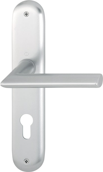 HOPPE set di rosette lunghe Stockholm 1140/273P Alluminio F1 ( 3000252599 )