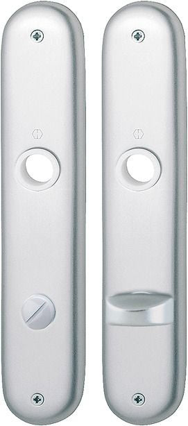 HOPPE coppia di piastre lunghe 273P F1 / color naturale F1 ( 3000252678 )