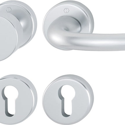 HOPPE Set di rosette Tôkyô 58/42KV/42KVS/1710 Alluminio F1 ( 3000252623 )