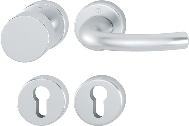 HOPPE Set di rosette Tôkyô 58/42KV/42KVS/1710 Alluminio F1 ( 3000252623 )