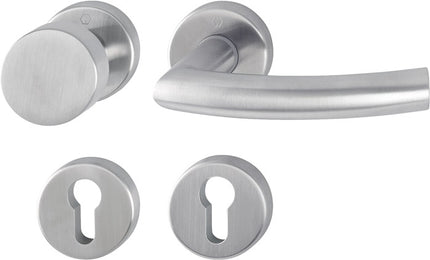 HOPPE Set di rosette Trondheim E58/42KV/42KVS/1430Z Acciaio inox F69 ( 3000252648 )