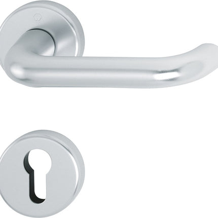 HOPPE Garniture à rosette Paris 138L/42KV/42KVS aluminium F1 ( 3000203809 )