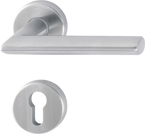 Juego de rosetas HOPPE Stockholm E1140Z/42KV/42KVS acero inoxidable F69 (3000252114)